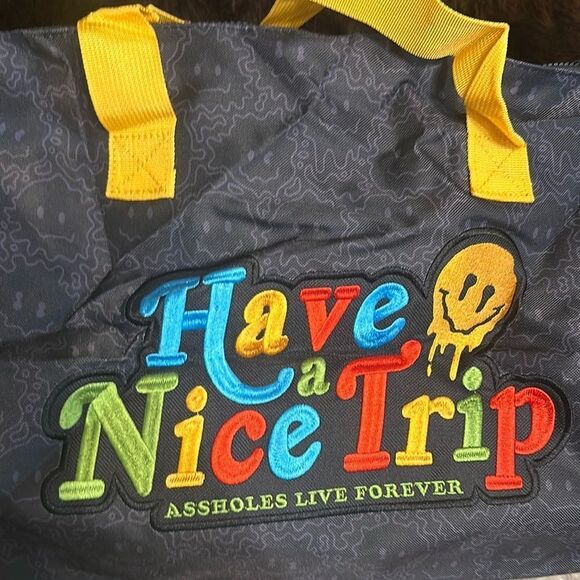 Assholes live forever duffle bag NEW (4550) - Picture 2 of 6